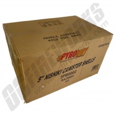 Wholesale Fireworks Nishiki Blast 5" Canister Shell Case 12/6 (Wholesale Fireworks)